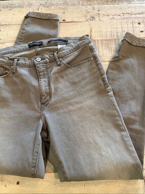 Banana Republic Gray Mid Rise Skinny Jeans